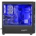 Obudowa komputerowa Genesis Irid 300 BLUE, czarna, okno
